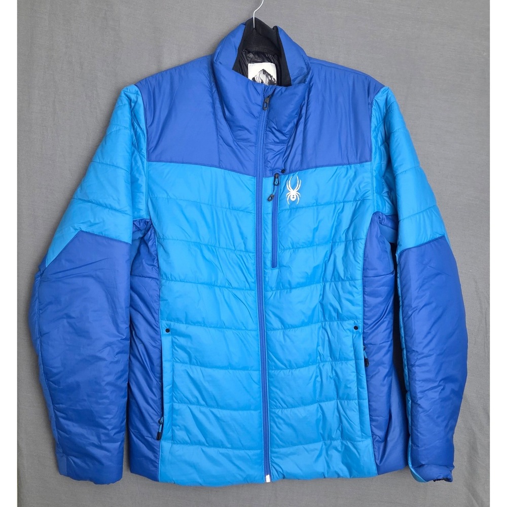 Spyder Men's Medium Glissade Hybrid Insulator Jacket Collegiate Blue 191218